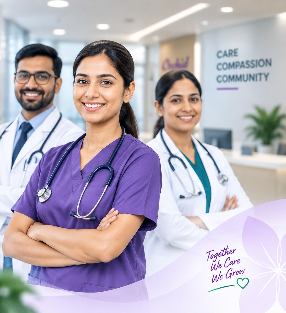 Orchid Multispeciality Hospital care team